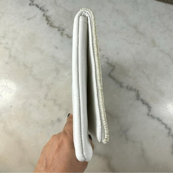 Happily Ever After Beaded Clutch Crossbody Purse Bridal Shower Wedding Gift NWT - Picture 6 of 10